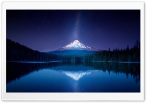 Amazing Mountain Milky Way by Yakub Nihat Ultra HD Wallpaper for 4K UHD Widescreen desktop, tablet & smartphone