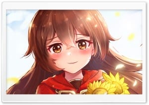 Amber Genshin Impact Character 4K UHD Wallpaper for Widescreen and UltraWide Desktop, UltraHD TV, Smartphone, Tablet