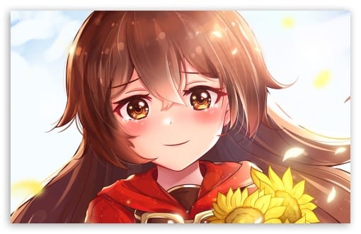 Amber Genshin Impact Character UltraHD Wallpaper for UHD 16:9 ; HD 16:9 ; UltraWide 21:9 24:10 32:9 32:10 ; Widescreen 16:10 ; Tablet 1:1 ; Mobile 9:16 9:19.5 9:20 ; Dual 16:10 16:9 ;