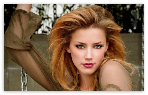 Amber Heard Pretty Face UltraHD Wallpaper for HD 16:9 ; Widescreen 16:10 5:3 ; Fullscreen 4:3 3:2 ;