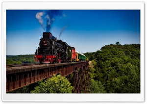 American Steam Locomotive Ultra HD Wallpaper for 4K UHD Widescreen desktop, tablet & smartphone