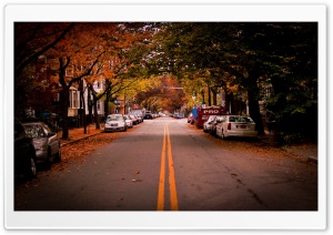 American Town, Autumn Ultra HD Wallpaper for 4K UHD Widescreen desktop, tablet & smartphone