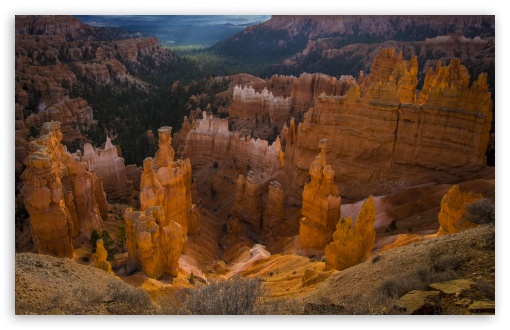 Amphitheater View at Bryce Canyon UltraHD Wallpaper for UHD 16:9 ; HD 16:9 ; UltraWide 21:9 24:10 ; Widescreen 16:10 5:3 ; Fullscreen 4:3 5:4 3:2 ; Tablet 1:1 ;