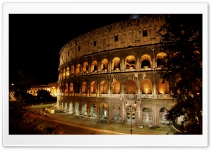 Amphitheatre in Rome, Italy Ultra HD Wallpaper for 4K UHD Widescreen desktop, tablet & smartphone
