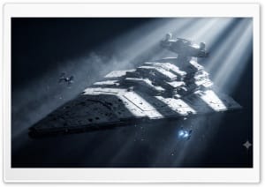 An Abandoned Star Destroyer 4K UHD Wallpaper for Widescreen and UltraWide Desktop, UltraHD TV, Smartphone, Tablet