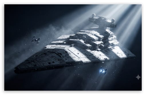 An Abandoned Star Destroyer UltraHD Wallpaper for HD 16:9 ; UltraWide 21:9 ; Widescreen 16:10 ;