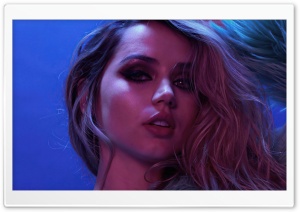 Ana De Armas Face Beauty Ultra HD Wallpaper for 4K UHD Widescreen desktop, tablet & smartphone