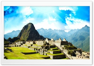 Ancient City Of Machu Picchu Ultra HD Wallpaper for 4K UHD Widescreen desktop, tablet & smartphone