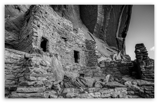 Ancient Cliff Dwelling at River House Ruin, Utah UltraHD Wallpaper for UHD 16:9 ; HD 16:9 ; UltraWide 21:9 24:10 32:9 32:10 ; Widescreen 16:10 5:3 ; Fullscreen 4:3 5:4 3:2 ; Tablet 1:1 ; Dual 16:10 5:3 16:9 4:3 5:4 3:2 ;