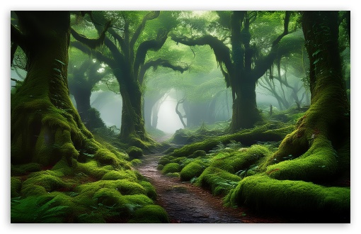 Ancient Woodland Art UltraHD Wallpaper for UHD 16:9 2160p 1440p 1080p 900p 720p ; 8K UHD TV 16:9 Ultra High Definition 2160p 1440p 1080p 900p 720p ; UltraWide 21:9 24:10 ; Widescreen 16:10 5:3 WHXGA WQXGA WUXGA WXGA WGA ; Fullscreen 4:3 5:4 3:2 UXGA XGA SVGA QSXGA SXGA DVGA HVGA HQVGA ( Apple PowerBook G4 iPhone 4 3G 3GS iPod Touch ) ; Tablet 1:1 ;