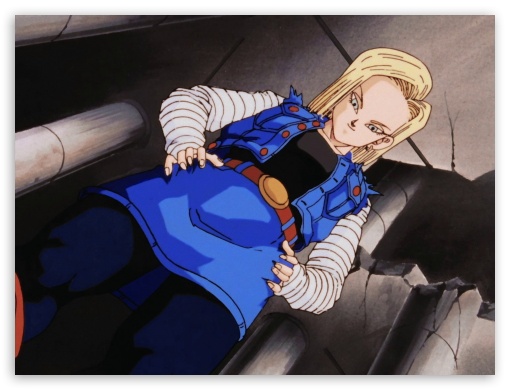 Android 18 UltraHD Wallpaper for Fullscreen 4:3 ;