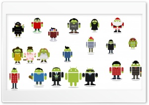 Android Family Ultra HD Wallpaper for 4K UHD Widescreen desktop, tablet & smartphone