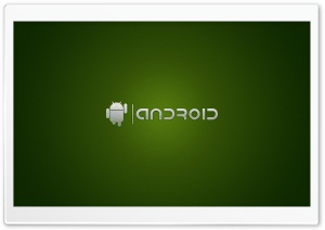 Android Logo Green Ultra HD Wallpaper for 4K UHD Widescreen desktop, tablet & smartphone