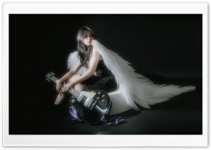 Angel Girl 4K UHD Wallpaper for Widescreen and UltraWide Desktop, UltraHD TV, Smartphone, Tablet