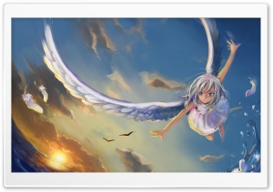 Angel Painting Ultra HD Wallpaper for 4K UHD Widescreen desktop, tablet & smartphone