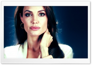 Angelina Jolie New Ultra HD Wallpaper for 4K UHD Widescreen desktop, tablet & smartphone