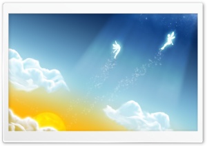 Angels In The Sky Ultra HD Wallpaper for 4K UHD Widescreen desktop, tablet & smartphone