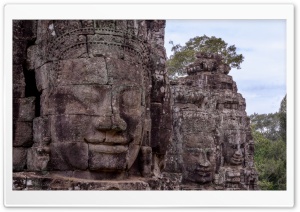 Angkor Thom, Cambodia Ultra HD Wallpaper for 4K UHD Widescreen desktop, tablet & smartphone
