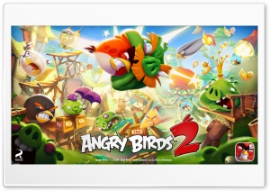 Angry Birds 2 Attack Ultra HD Wallpaper for 4K UHD Widescreen desktop, tablet & smartphone