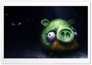 Angry Birds Alone Pig Ultra HD Wallpaper for 4K UHD Widescreen desktop, tablet & smartphone