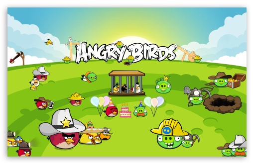 Angry Birds Best Party UltraHD Wallpaper for Wide 16:10 5:3 Widescreen WHXGA WQXGA WUXGA WXGA WGA ; 8K UHD TV 16:9 Ultra High Definition 2160p 1440p 1080p 900p 720p ; Mobile 5:3 16:9 - WGA 2160p 1440p 1080p 900p 720p ;