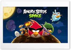 Angry Birds Space Ultra HD Wallpaper for 4K UHD Widescreen desktop, tablet & smartphone