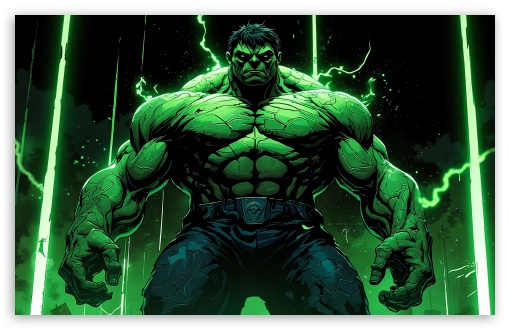 Angry Hulk UltraHD Wallpaper for Widescreen 16:10 ;