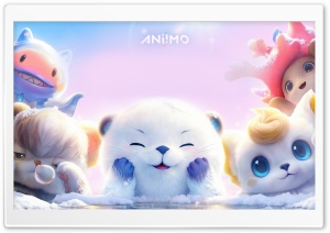 Aniimo Video Game Cute Creatures 4K UHD Wallpaper for Widescreen and UltraWide Desktop, UltraHD TV, Smartphone, Tablet