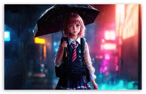 Anime Girl Ultra HD Desktop Background Wallpaper for 4K UHD TV : Widescreen  & UltraWide Desktop & Laptop : Multi Display, Dual Monitor : Tablet :  Smartphone