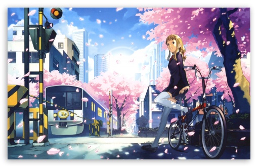 Anime City japan, HD phone wallpaper | Peakpx