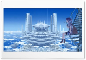 Anime Girl Ultra HD Wallpaper for 4K UHD Widescreen desktop, tablet & smartphone