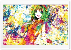 Anime Girl Colorful Ultra HD Wallpaper for 4K UHD Widescreen desktop, tablet & smartphone