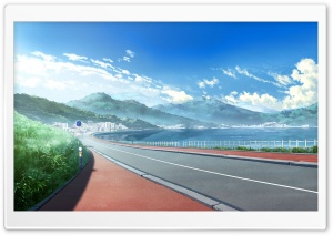 Anime Landscape Ultra HD Wallpaper for 4K UHD Widescreen desktop, tablet & smartphone