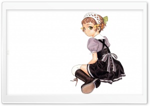 Anime Maid 4K UHD Wallpaper for Widescreen and UltraWide Desktop, UltraHD TV, Smartphone, Tablet