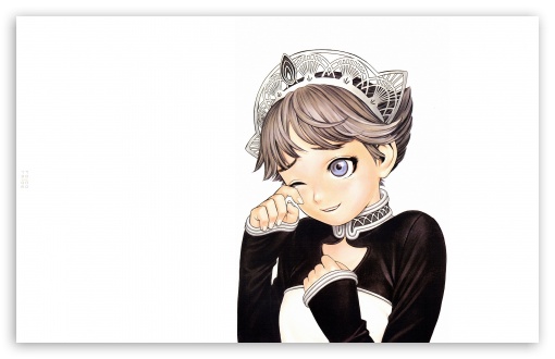 Anime Maid Drawing UltraHD Wallpaper for HD 16:9 ; Widescreen 16:10 5:3 ; Fullscreen 4:3 5:4 3:2 ; Tablet 1:1 ; Mobile 3:4 ;
