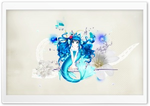 Anime Mermaid Ultra HD Wallpaper for 4K UHD Widescreen desktop, tablet & smartphone