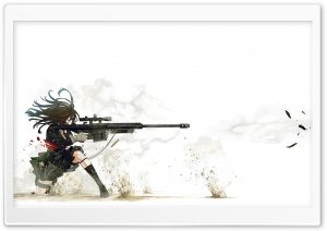 Anime Sniper Ultra HD Wallpaper for 4K UHD Widescreen desktop, tablet & smartphone