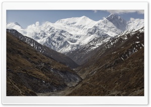 Annapurna Range Ultra HD Wallpaper for 4K UHD Widescreen desktop, tablet & smartphone