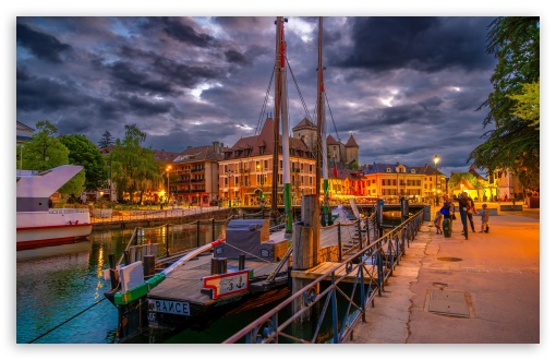 Annecy - France UltraHD Wallpaper for Widescreen 16:10 ;