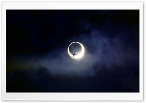 Annular Eclipse Ultra HD Wallpaper for 4K UHD Widescreen desktop, tablet & smartphone