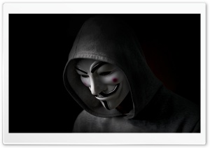 Anonymous Hacker Aesthetic Ultra HD Wallpaper for 4K UHD Widescreen Desktop, Lockscreen, Screensaver, TV, Tablet, Smartphone