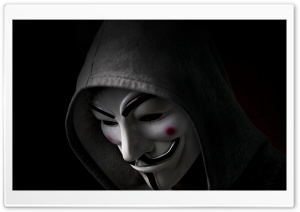 Anonymous Hoody Ultra HD Wallpaper for 4K UHD Widescreen desktop, tablet & smartphone