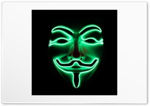 anonymous mask 4K UHD Wallpaper for Widescreen and UltraWide Desktop, UltraHD TV, Smartphone, Tablet