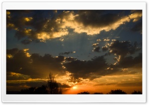 Another African Sunset Ultra HD Wallpaper for 4K UHD Widescreen desktop, tablet & smartphone