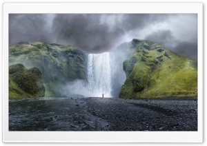 Apple 5K - iMac - Waterfall Ultra HD Wallpaper for 4K UHD Widescreen desktop, tablet & smartphone
