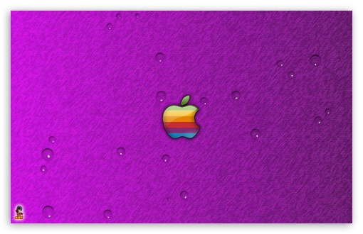 Apple & Water Drops UltraHD Wallpaper for Widescreen 16:10 ;