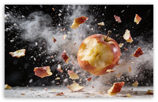 Apple Explosion UltraHD Wallpaper for UHD 16:9 ; HD 16:9 ; UltraWide 21:9 24:10 ; Widescreen 16:10 5:3 ; Fullscreen 4:3 5:4 3:2 ; Tablet 1:1 ; Mobile 9:16 9:19.5 9:20 9:21 10:16 2:3 3:5 3:4 ;