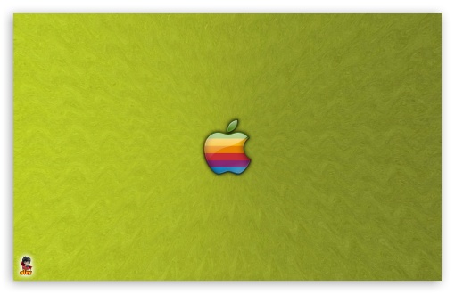 Apple Green Background UltraHD Wallpaper for Widescreen 16:10 ;