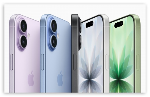 Apple iPhone 17 Smartphones color lineup UltraHD Wallpaper for UHD 16:9 ; HD 16:9 ; UltraWide 21:9 24:10 ; Widescreen 16:10 5:3 ; Fullscreen 3:2 ;