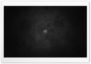 Apple Logo On Dark Background Ultra HD Wallpaper for 4K UHD Widescreen desktop, tablet & smartphone